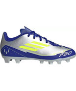 Adidas F50 Elite Messi Firm Ground Soccer Cleats Kids Size 4 IH0921Silve... - $839.05 MXN