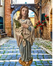 Saint Maria Goretti 9.5&quot; Statue, New from Colombia #L023 - $48.50