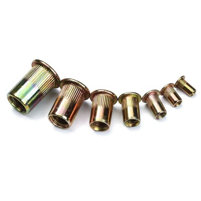 House Home 300/90 x M3 M4 M5 M6 M8 M10 M12 Zinc Plated Carbon Steel Rivet Nuts K - £36.05 GBP