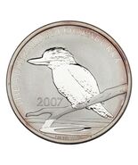 2007 Australia Silver 1oz Kookaburra (BU Condition) KM# 889 - $2,492.23 MXN