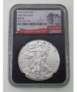 2017 S$1 Silver American Eagle Graded by NGC as MS-70 First Releases - $231.39