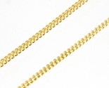 19&quot; Unisex Chain 10kt Yellow Gold 411173 - £151.54 GBP