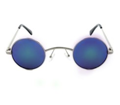 Retro Round Sunglasses Men Women John Lennon Style Circle Hippie Glasses - $259.81 MXN