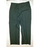 DSCP GREEN 489 WOMANS CLASSIC SLACKS CLASS A 14MP 30 X 26.5 JJ 1058 - $755.41 MXN