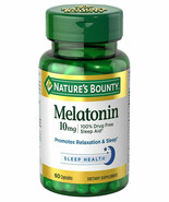 New Nature&#39;s Bounty Melatonin 10 mg- 60 Caplets - $14.26 CAD