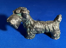 Rare! Antique Cast Iron Scotty Scottie Dog Paperweight With Traces Of Old Paint - £15.75 GBP