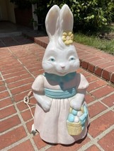 Vintage Carolina Enterprises &quot;Easter Bunny&quot; blow Stampi Coniglio Termoformata - £70.43 GBP