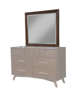 Melbourne Mirror, Walnut - $6,519.47 MXN