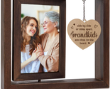 Mothers Day Gifts for Grandma, Grandma Rotating Picture Frame, Grandma B... - £25.95 GBP