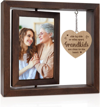 Mothers Day Gifts for Grandma, Grandma Rotating Picture Frame, Grandma Birthday  - £26.02 GBP