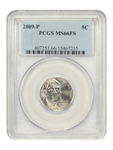 2009-P 5c PCGS MS66 FS - $288.09