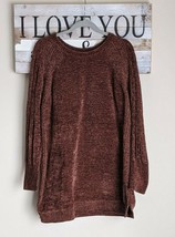 LAUREN Sweater Dress - LuLaRoe - Brown Chenille - Medium - Pre-owned - £28.04 GBP