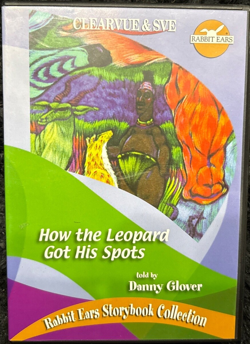 How The Leopard Got His Spots DVD-By Danny Glover Rabbit Ears Storybook ...