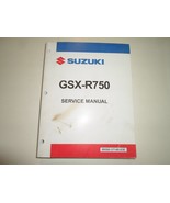 2009 Suzuki GSX-R750 Service Repair Shop Manual NEW 995003714003E OEM 09 - $2,625.36 MXN