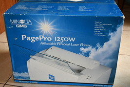 Konica Minolta PagePro 1250W Mono Laser Printer New (5250212-100) very rare 516b - $245.00