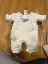Baby Merlin's Magic Sleepsuit Small 3-6 Months Cream Sleep S - $39.60