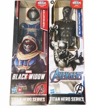 NEW MARVEL Avengers Taskmaster &amp; Black Panther Titan Hero Series Age 4+ - £17.56 GBP