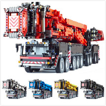 Motorized RC LTM 11200 Mobile Crane APP Control Building Blocks Bricks Toys Set - £501.92 GBP