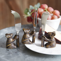 Set of Three Mouse Cheese Serving Set - £50.53 GBP