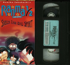 RANMA 1/2 SMELLS LIKE EVIL SPIRIT VHS VIZ VIDEO TESTED - £7.97 GBP