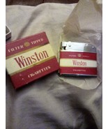 Winston Filter Tipped Cigarettes Coronet Lighter NIB Vintage - $51.15 CAD