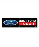 FORD - Built Ford Tough 150D Polyester 2 x 8 ft Banner - New - $29.38 CAD