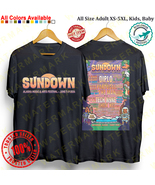 SUNDOWN ALASKA MUSIC &amp; ARTS FESTIVAL 2024 T-shirt All Size Adult Kids Ba... - £18.31 GBP+