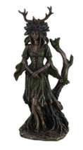 Guardian Goddess of the Trees Bronze Finished Statue - $69.68