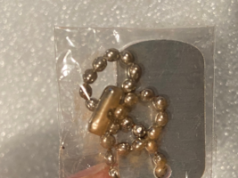 2 TINY 1" Metal Disney Dog Tags MINNIE w/ 1 3/4" Tiny Chain *NEW* BTA - $7.99