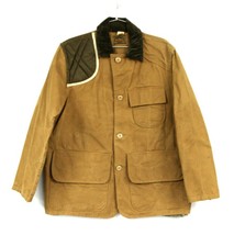 Authentic VTG 60s Saf-T-Bak Hunting Jacket 40 Brown Duck Game Bird Unworn - $153.45