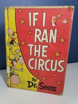 If I Ran the Circus by Dr. Seuss (Hardcover) Random House 1956 - Rough Condition - £11.68 GBP