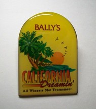 Bally&#39;s Casino Atlantic City Pin Enamel Badge California Dreamin Slot Tournament - £3.47 GBP