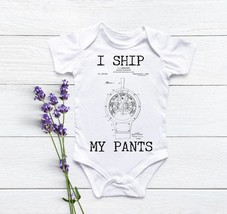 I Ship My Pants Onesie®, Summer Baby Clothes, Nautical Baby Outfit, Baby Boat On - £14.57 GBP