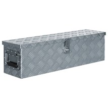 vidaXL Aluminum Box 31.7&quot;x8.7&quot;x8.7&quot; Silver - €193,30 EUR