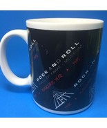 Rock and Roll Hall of Fame Mug Inaugural Year 1995 Cleveland CLE Ohio - $15.52