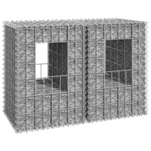 vidaXL Iron Gabion Fence Posts 15.7"x23.6", Durable, Weather-Resistant, DIY - $130.99
