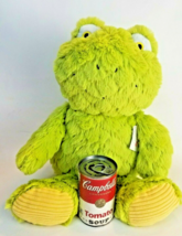 Plush FROG Papyrus by Paper Destiny Bright Green Stuffed Animal Toy 20 inch NWT - £15.78 GBP