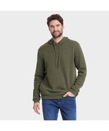 Goodfellow &amp; Co. Men&#39;s Textured Fleece Hooded Sweatshirt XX-LARGE Olive New - $41.10 CAD