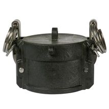 Apache 49030610 Part DC Cam and Groove Dust Cap, Polypropylene, Black, 2&quot; - $43.27 CAD