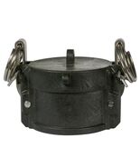 Apache 49030610 Part DC Cam and Groove Dust Cap, Polypropylene, Black, 2&quot; - $43.31 CAD