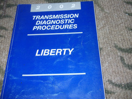 2002 Jeep Liberty Transmission Service Shop Repair Manual Oem Diagnostics Book X - £16.07 GBP