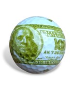 $100 Bill Logo Golf Ball USD Hundred Dollar Bill Gold Ball  - $5.48 CAD
