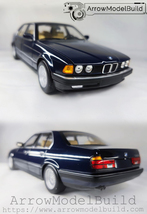 ArrowModelBuild BMW 730i (Dark Blue) Built &amp; Painted 1/18 Model Kit - £149.45 GBP