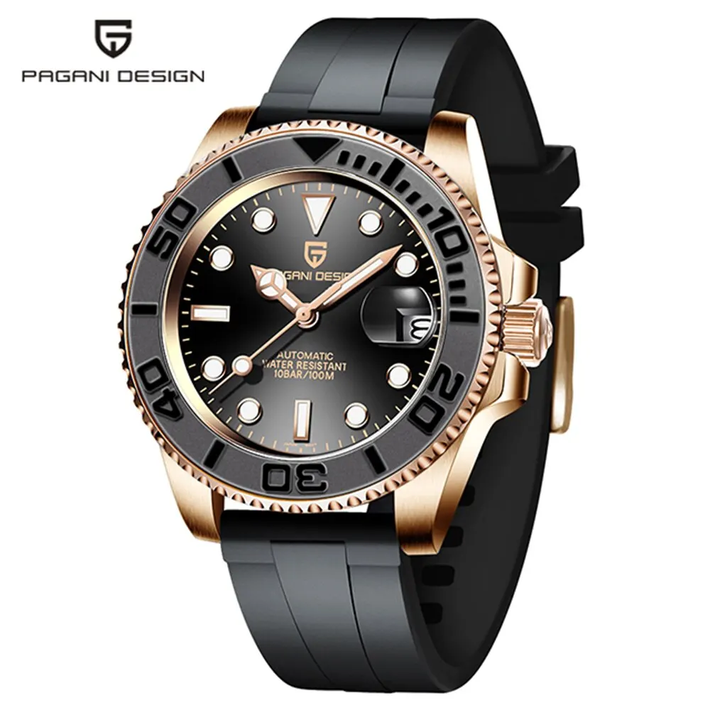 Sports Men Mechanical Wristwatch Sapphire Luxury Automatic Watch for Men... - $446.67
