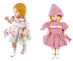 Daisy Kingdom 17&quot; Pansy Doll, 1991 (Model 4031-12161) 2 Summer Outfits W/Hats - $60.43