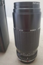Sigma USA Camera Lens 75 - 210mm Zoom Tiffen Filter 52mm Sky 1-A - $9.90