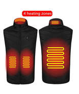Heated Vest Washable Usb Charging Electric Winter Clothes - $34.59+