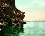 Vtg  Postcard 1908 Lake Tahoe California CA From Cave Rock Edward Mitche... - £4.70 GBP