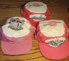 Vintage Colorado Belle Hotel and Casino Painters Hat - Snapback Lot Of 3 - £31.64 GBP
