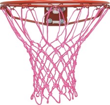 Krazy Netz Heavy Duty Pink Colored Basketball Rim Goal Net Universal - £12.74 GBP
